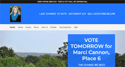 Desktop Screenshot of marcicannon.com