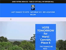 Tablet Screenshot of marcicannon.com